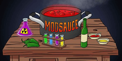 Hermitcraft Modsauce logo