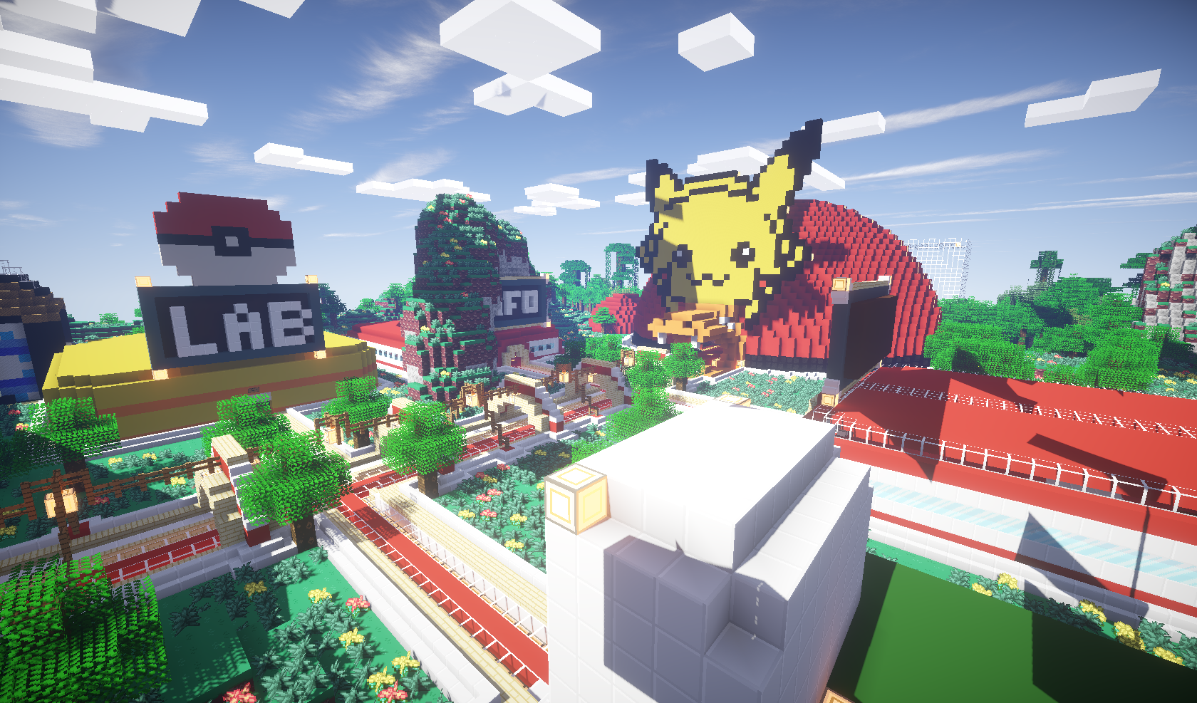 Complex Pixelmon gameplay screenshot